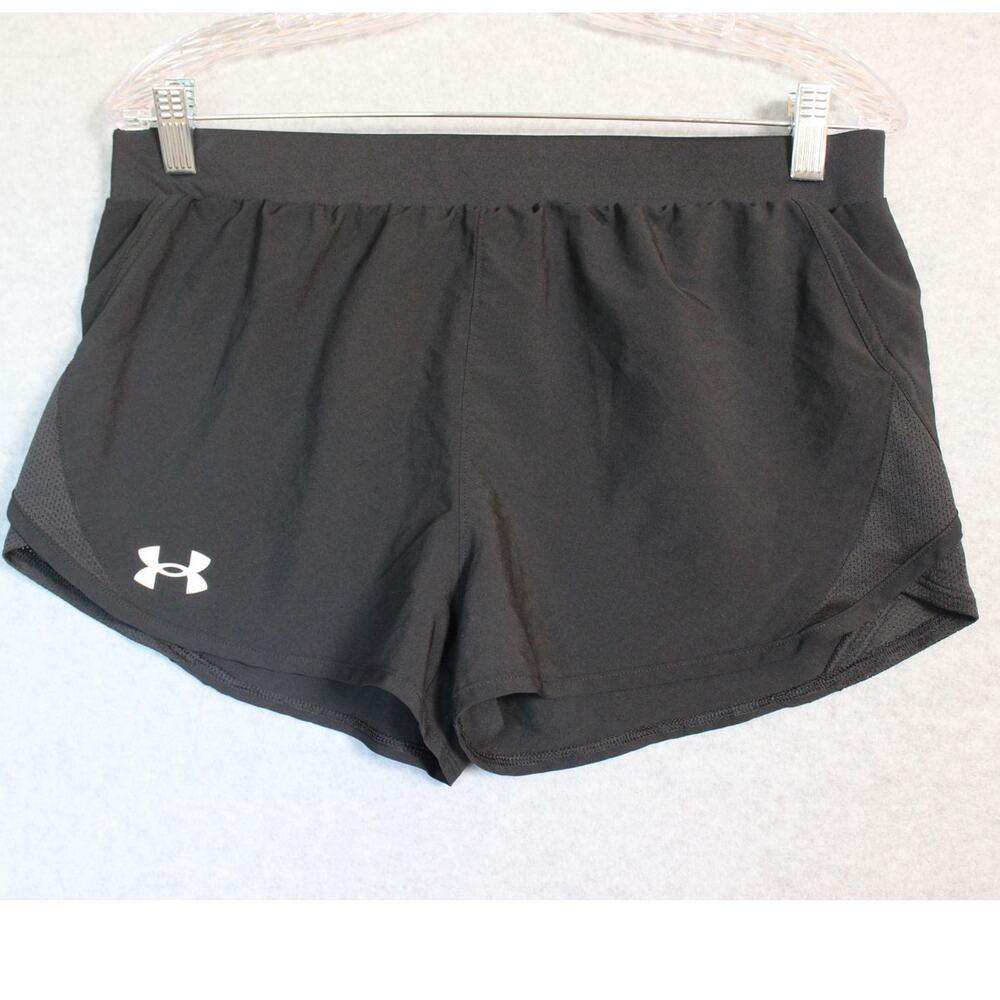 UnderArmour Unlined Black Athletic Shorts Drawstring Womens Size Small *2 pairs